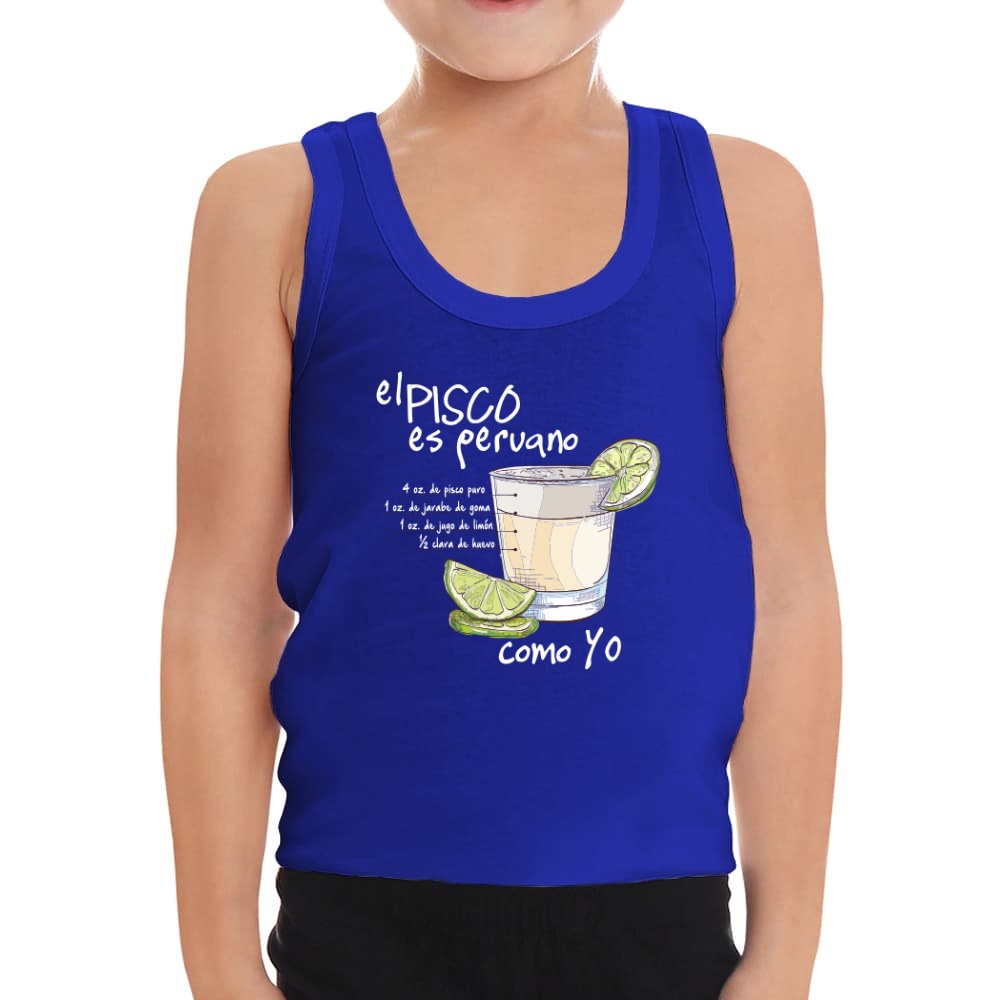 Bividí de Niño El pisco es peruano