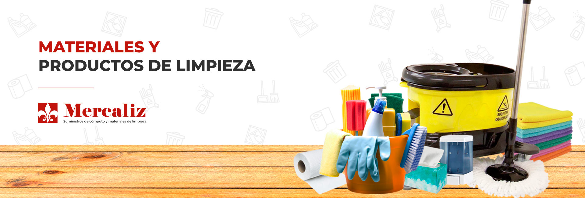 materiales productos de limpieza