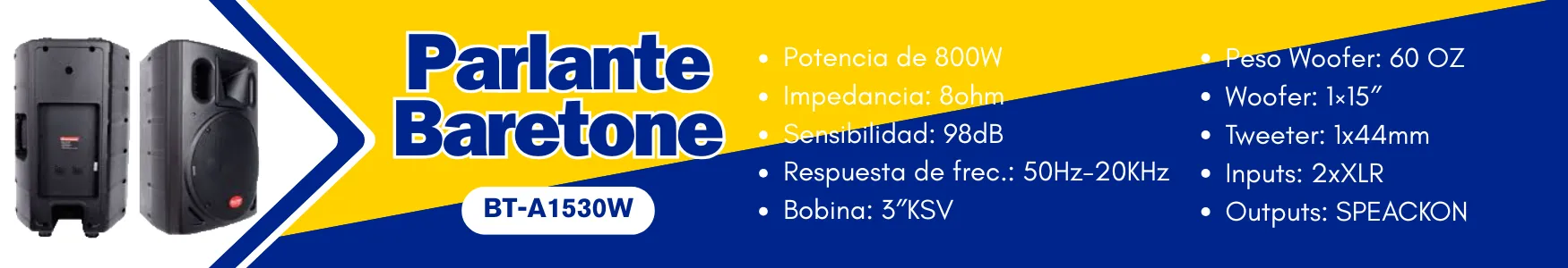 PARLANTE BLUETOOTH
