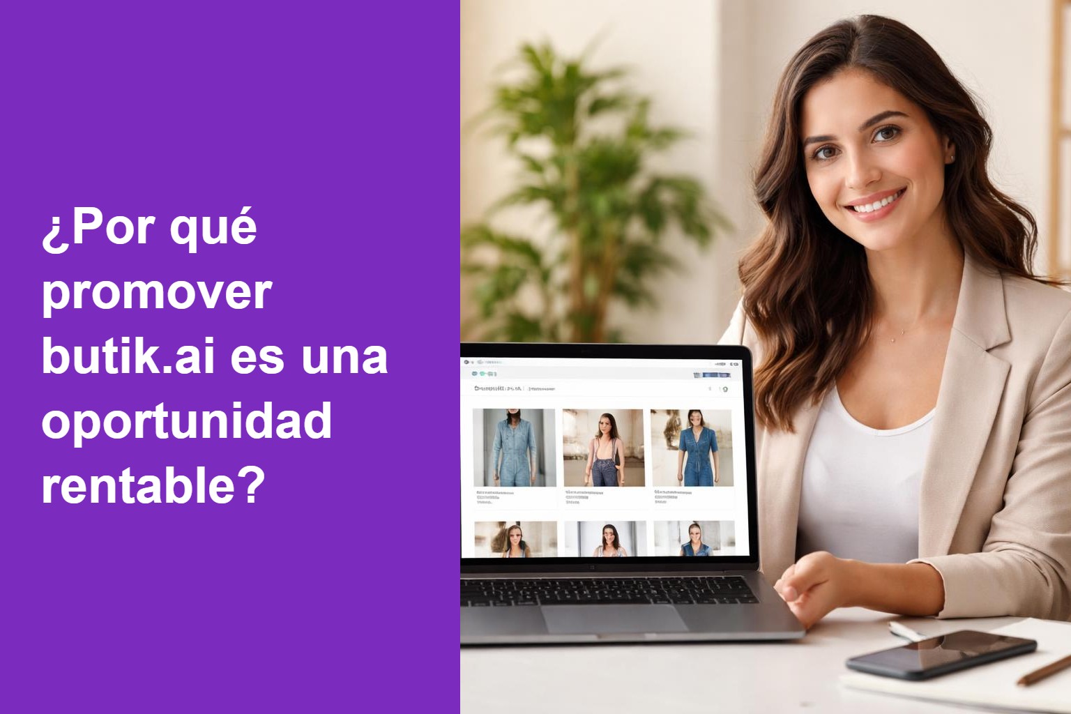 ¿Por qué promover butik.ai es una oportunidad rentable?