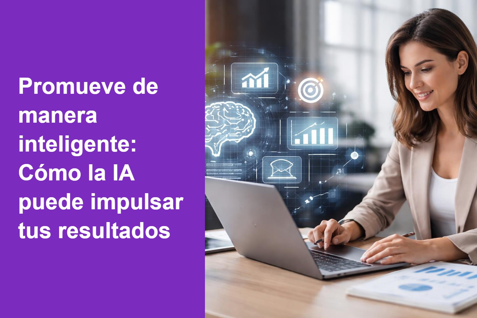 Promueve de manera inteligente: Cómo la IA puede impulsar tus resultados