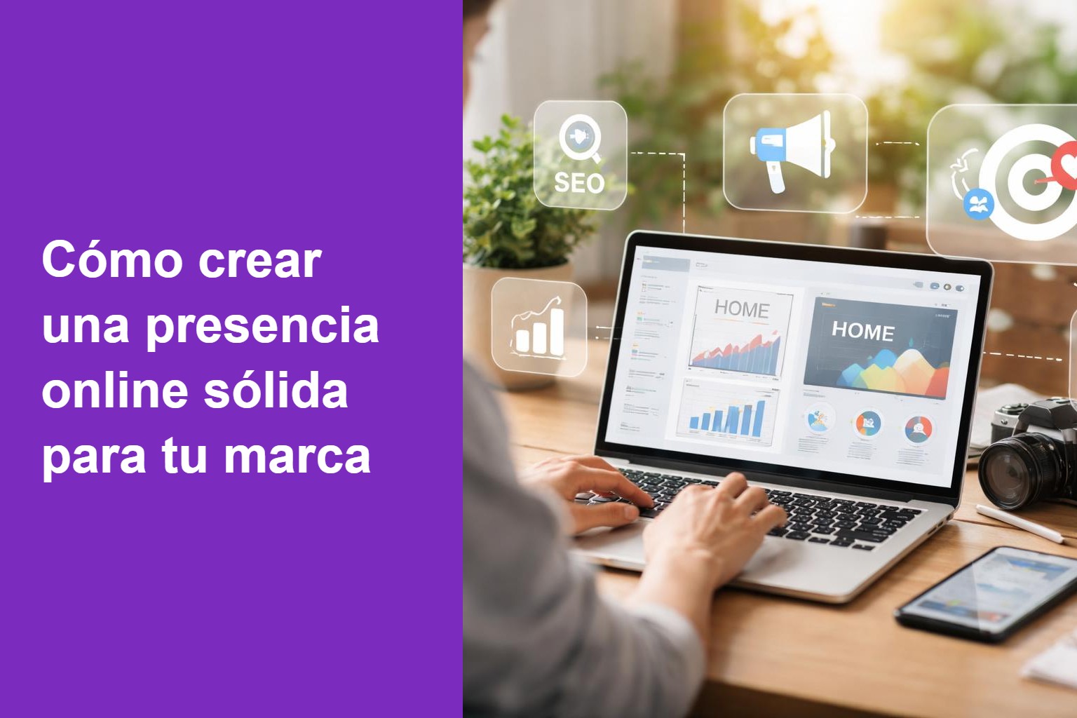 Cómo crear una presencia online sólida para tu marca