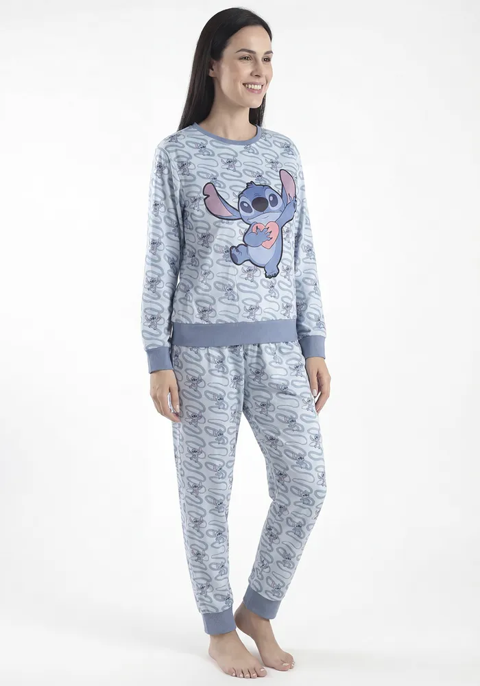 Pijama Pantalon Plush de Stitch