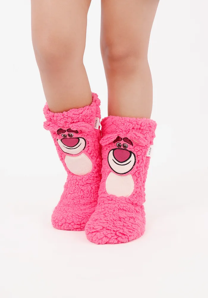 Medias Peluche Antideslizante Toy Story x Lotso