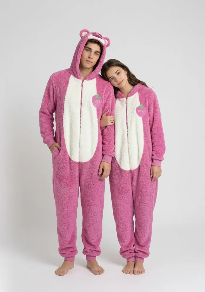 Pijama Enterito Coral Fleece Toy Story x Lotso