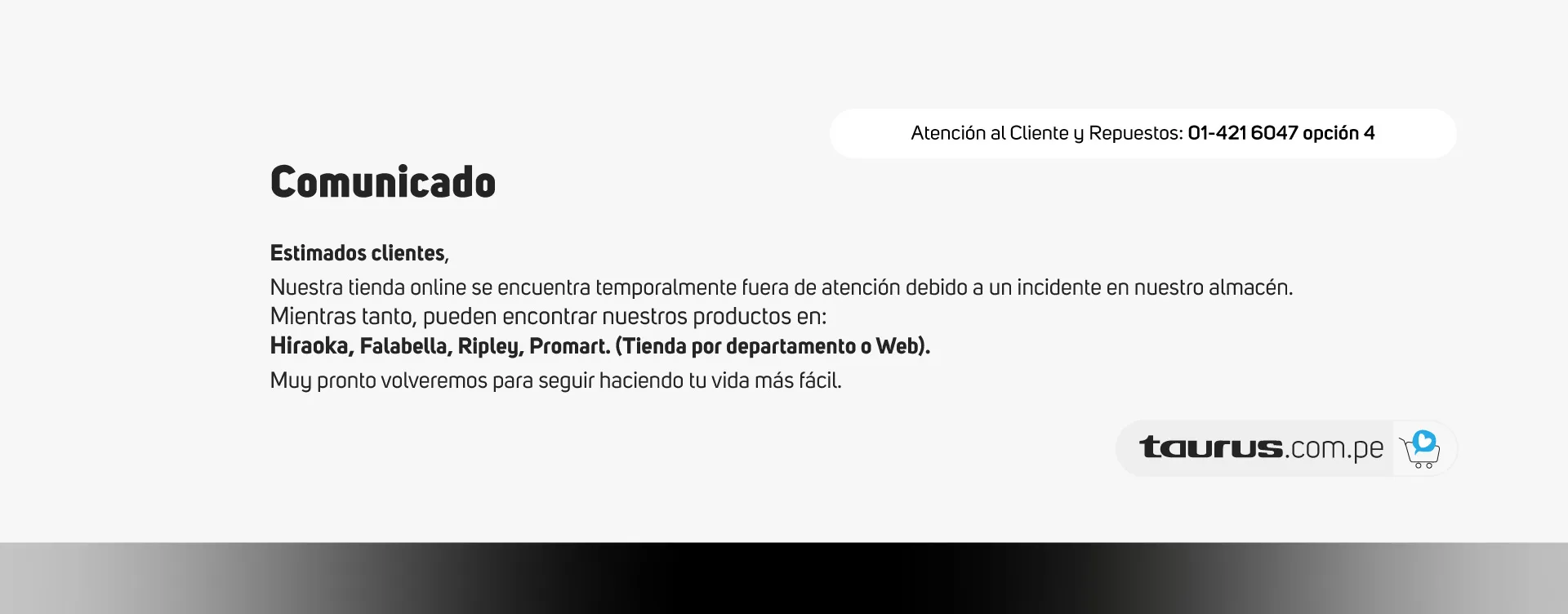 Comunicado